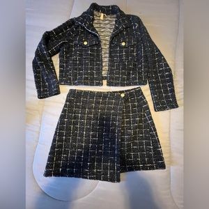 Skirt and Sweater Set